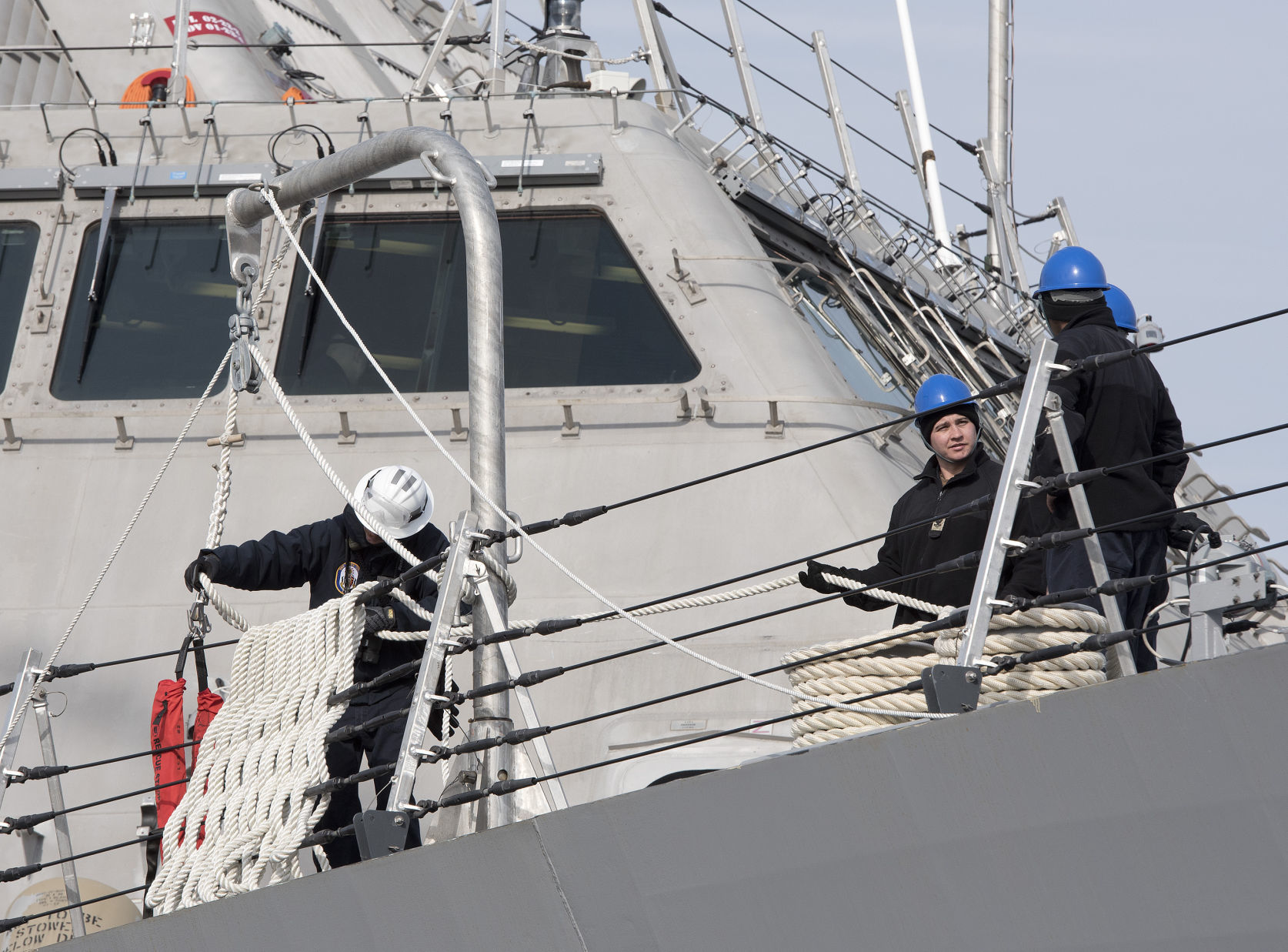 USS Sioux City departure
